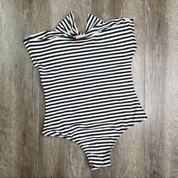 Lolli Retro Stripe One Piece Swimsuit Size Small - Picture 5 of 11